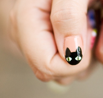 Black Cat Nails